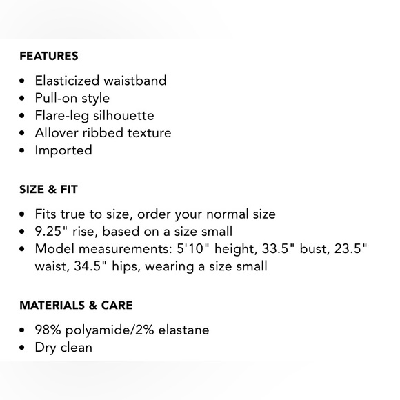 Helmet Lang Flare Pants - Picture 15 of 16